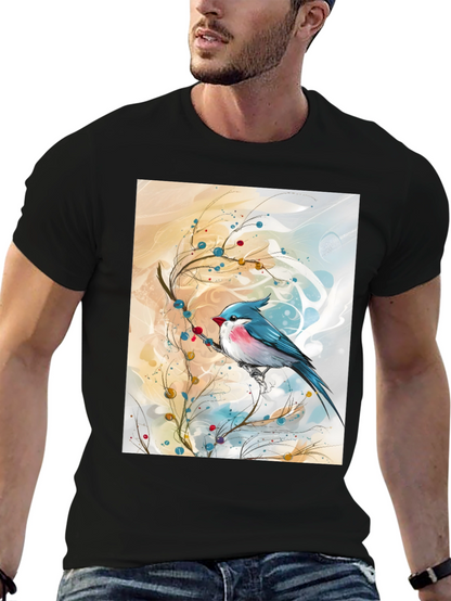 Blue Bird Art T-Shirt