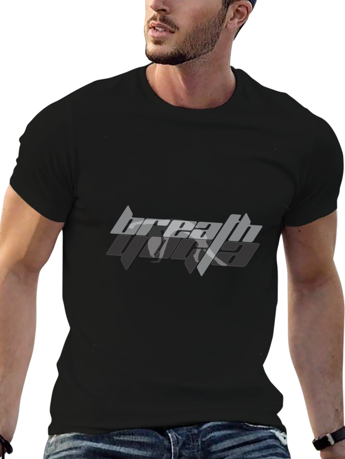 Breath Gang Tee - Black Graphic T-Shirt