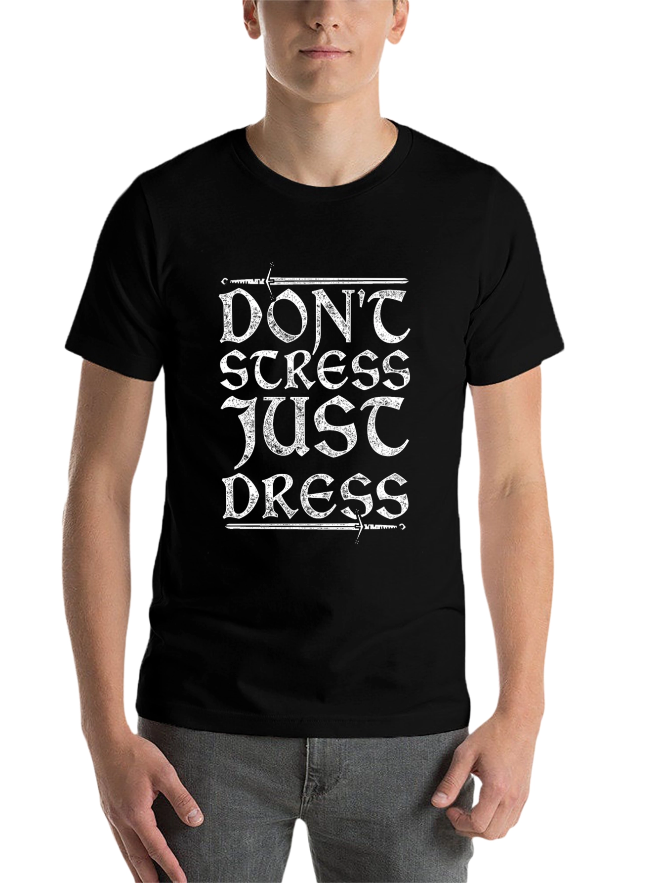 Dont Stress Just Dress T-Shirt