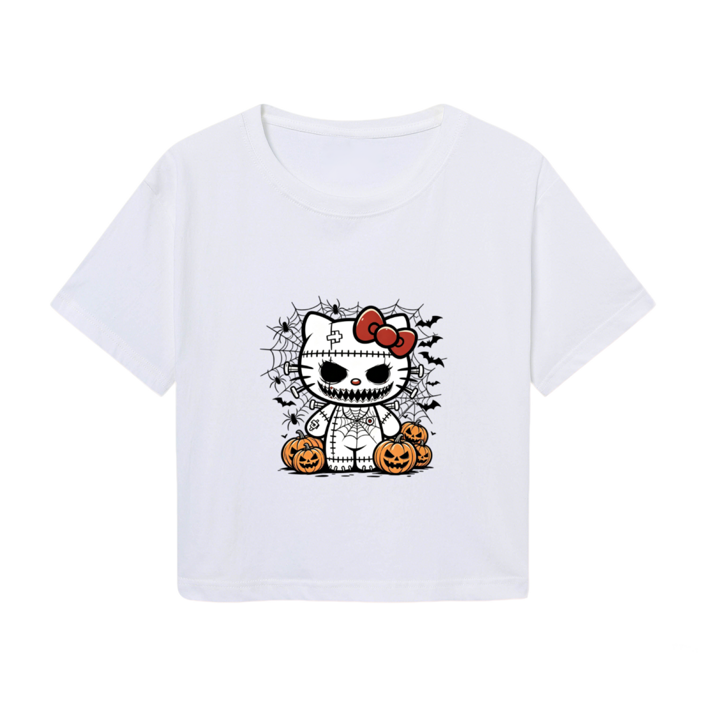 Bold Sporty Nike Logo Red Cropped T?Shirt