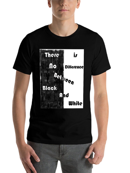 Black & White T-Shirt: Equality Design