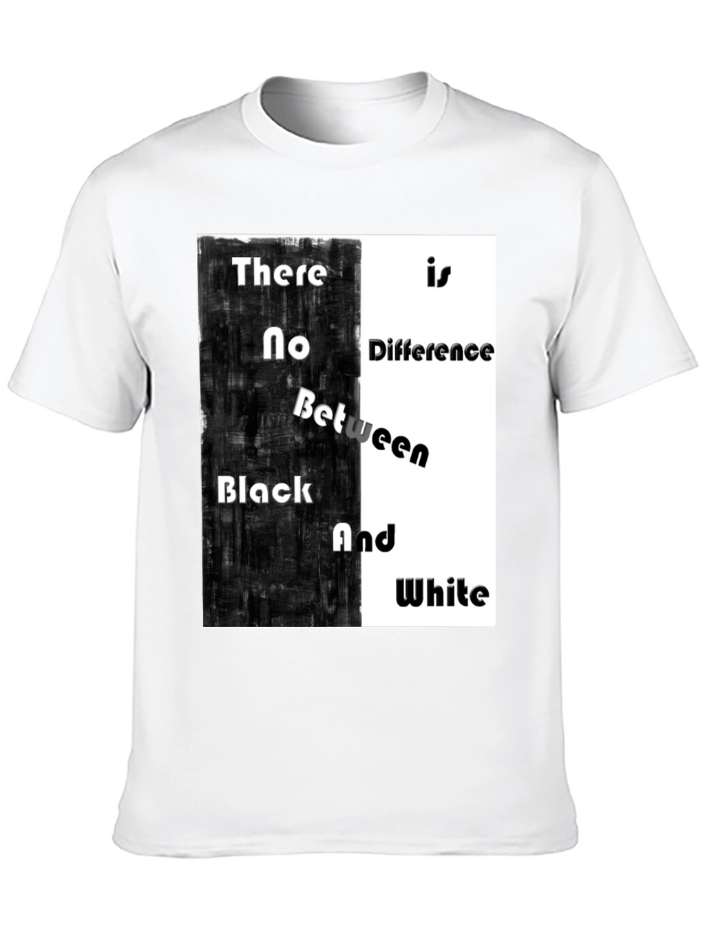 Black & White T-Shirt: Equality Design