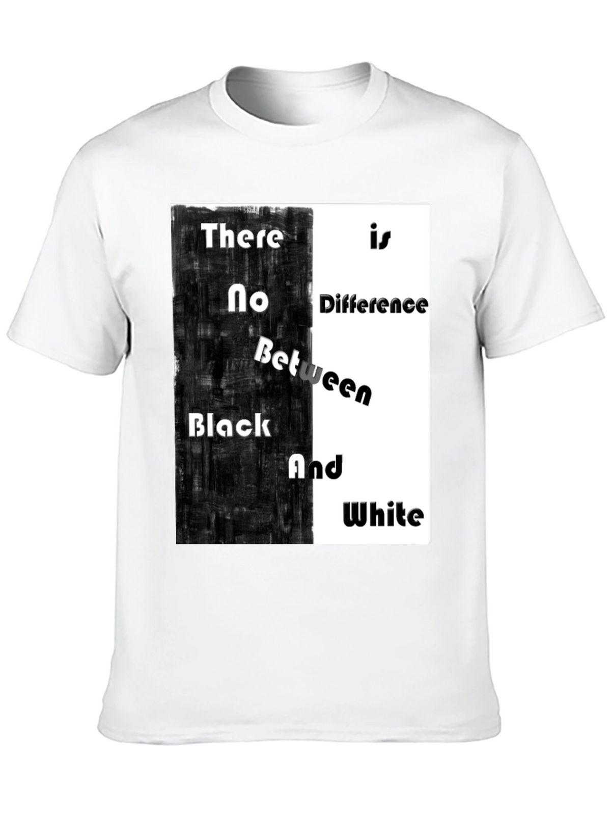 Black & White T-Shirt: Equality Design