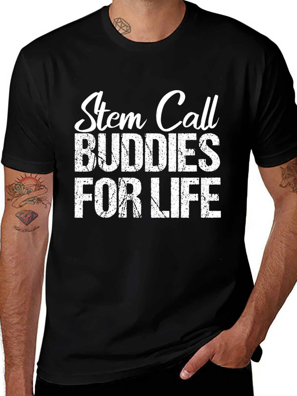 Stem Cell Buddies for Life Graphic Tee