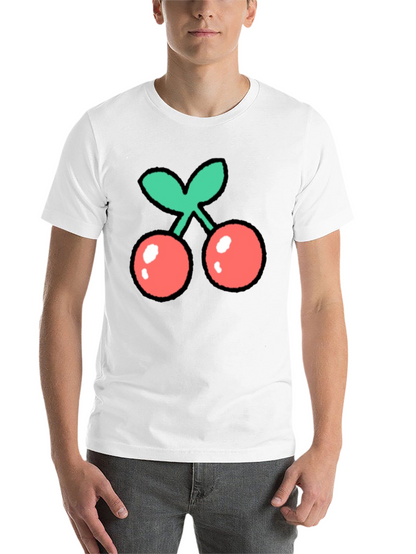 Cherry Graphic Print T-Shirt