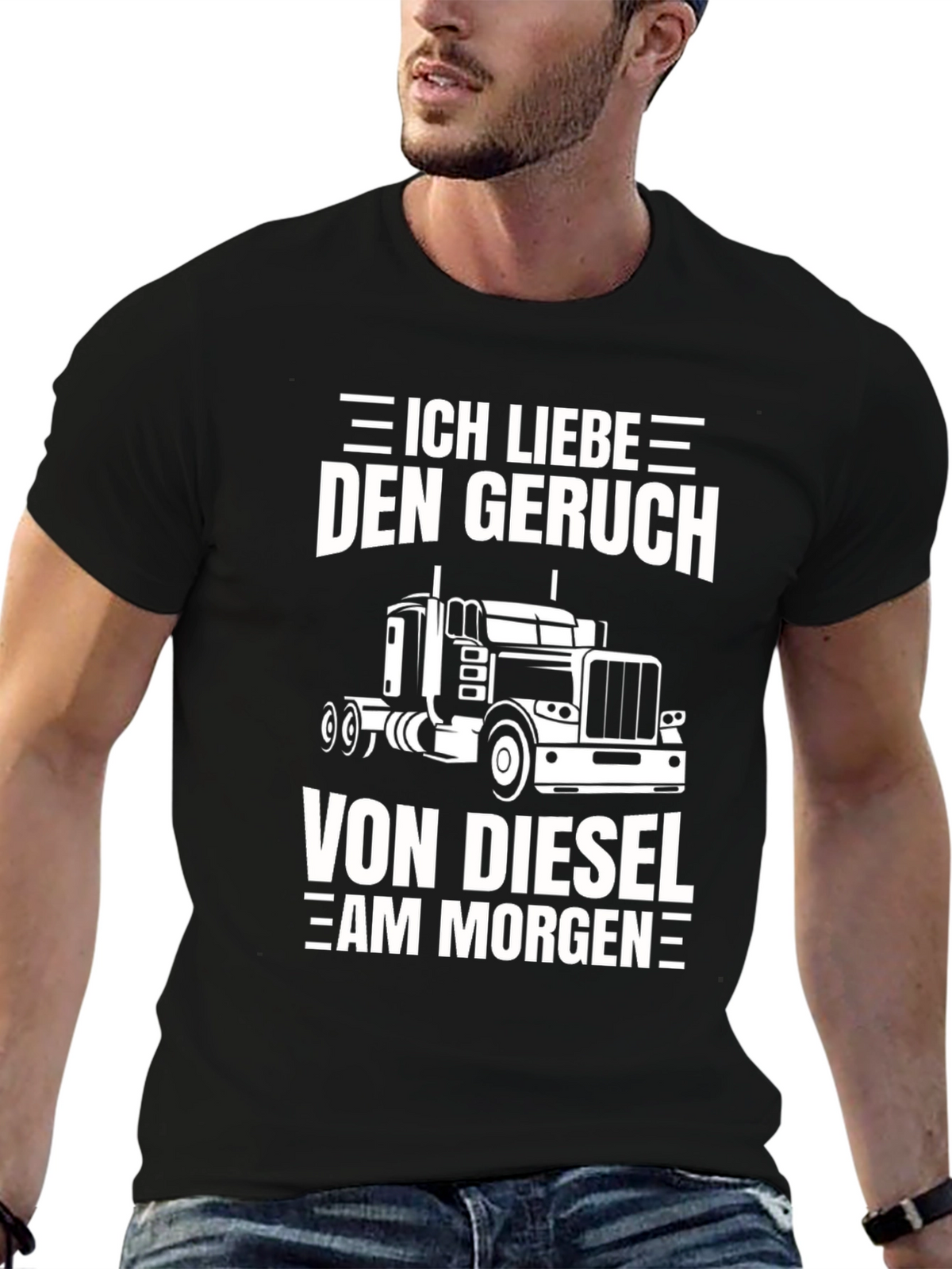 Ich Liebe Diesel T-Shirt - Trucker Tee