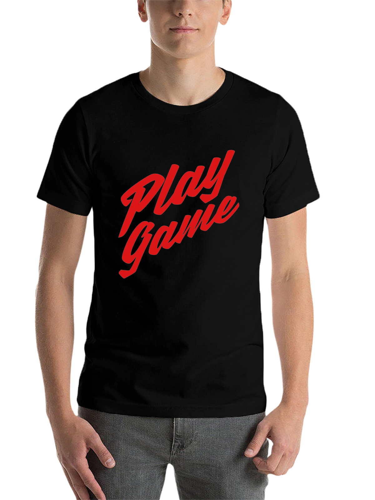 Play Game Black T-Shirt