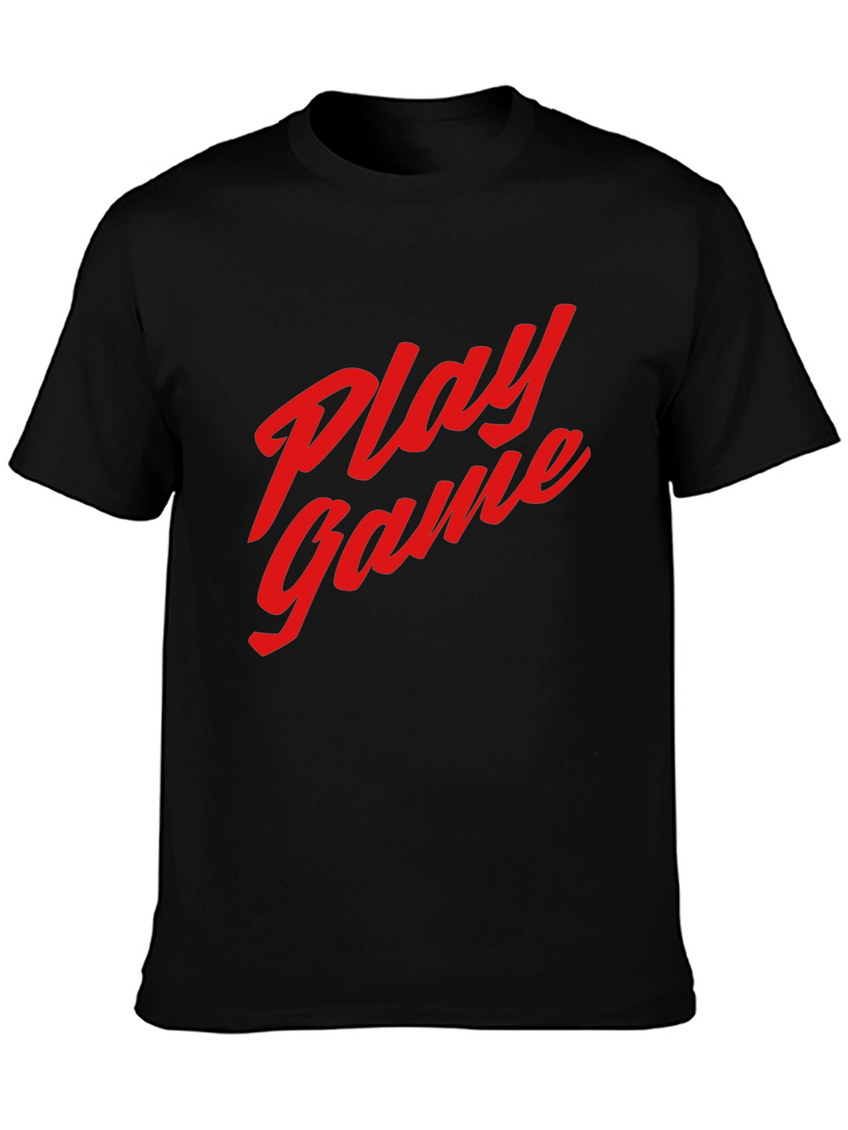 Play Game Black T-Shirt