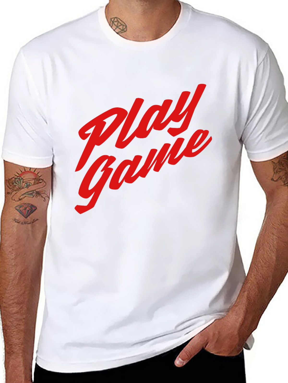 Play Game Black T-Shirt
