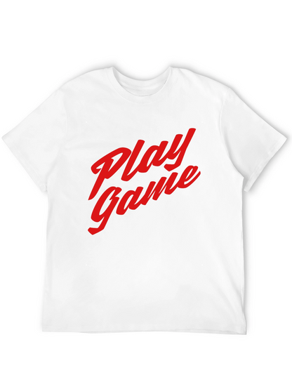 Play Game Black T-Shirt