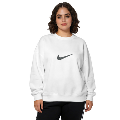 Stylish Simple Pattern Daily Crewneck Sweatshirt