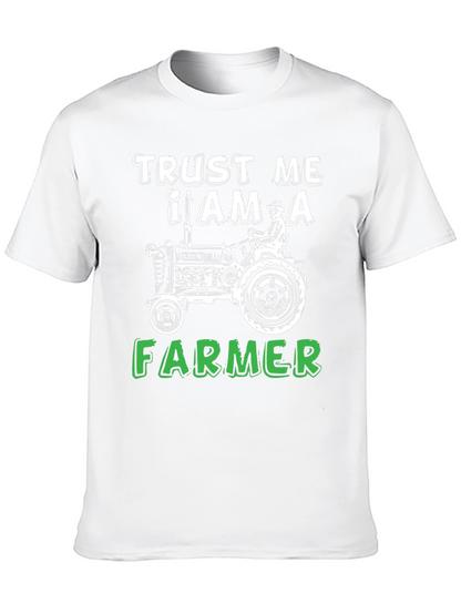 Trust Me I Am A Farmer Black T-Shirt