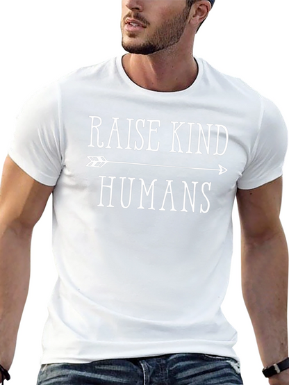 Raise Kind Humans Graphic Tee - Black