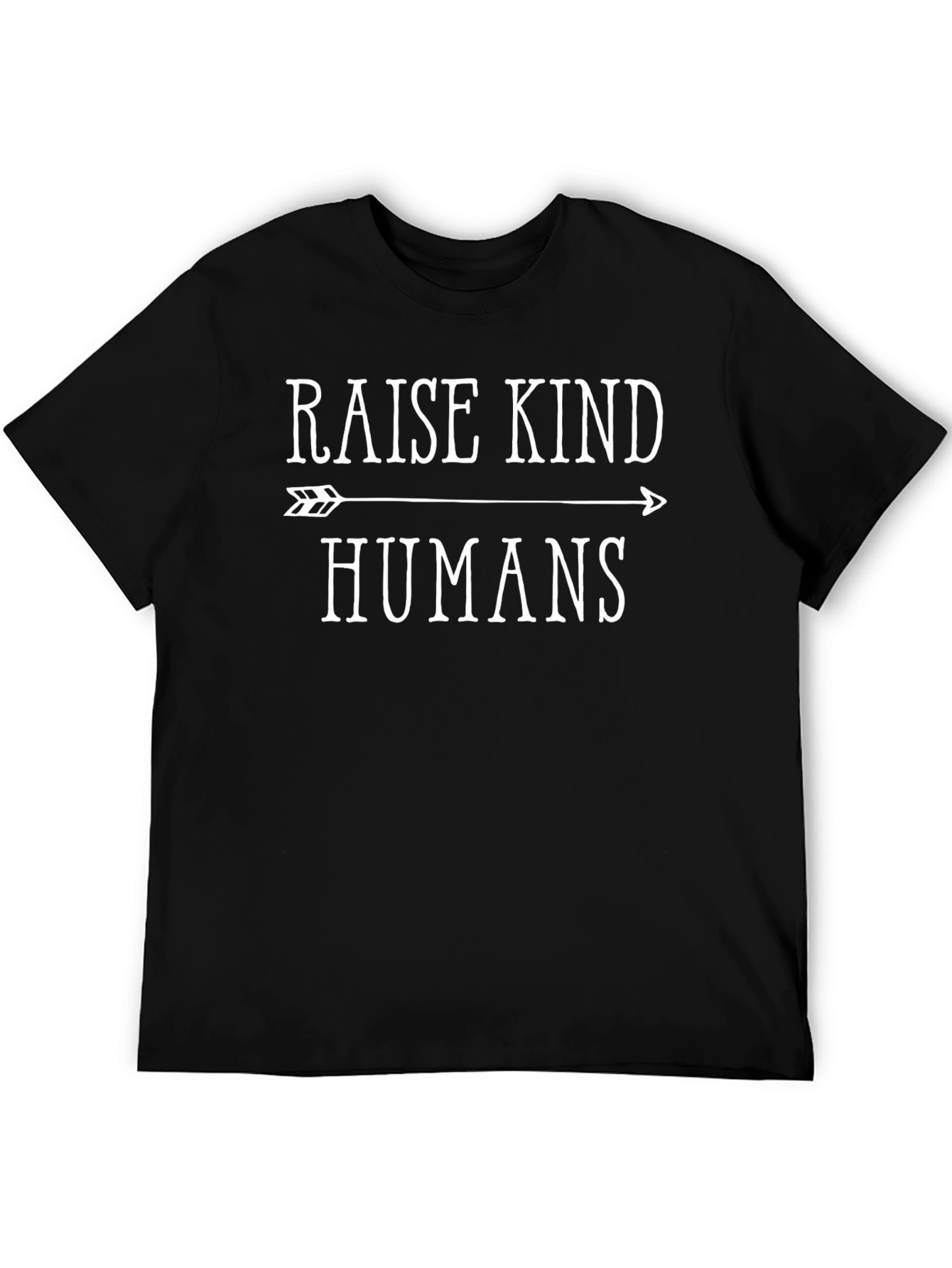 Raise Kind Humans Graphic Tee - Black