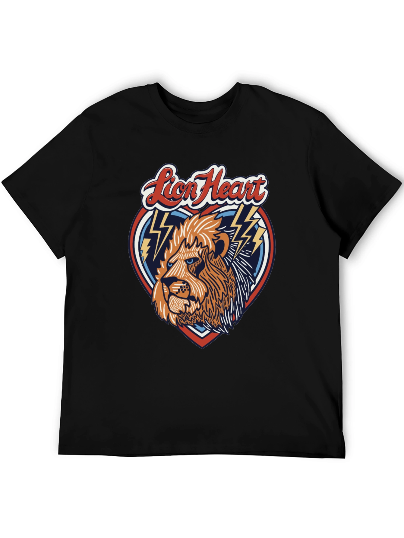Lion Heart Graphic Tee - Bold Style Premium Comfort