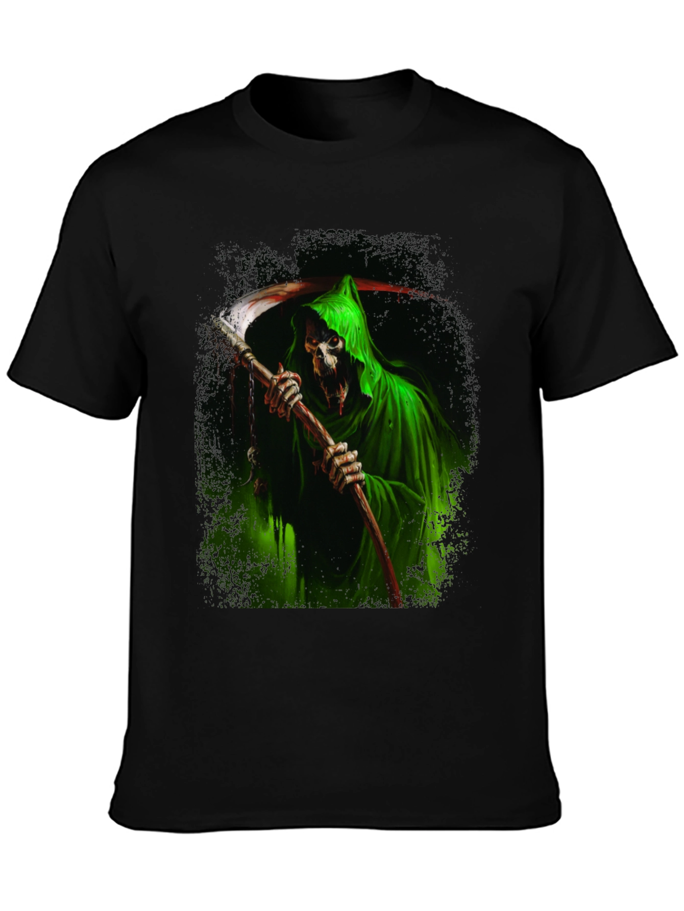 Grim Reaper Graphic T-Shirt - Dark Humor Death Tee
