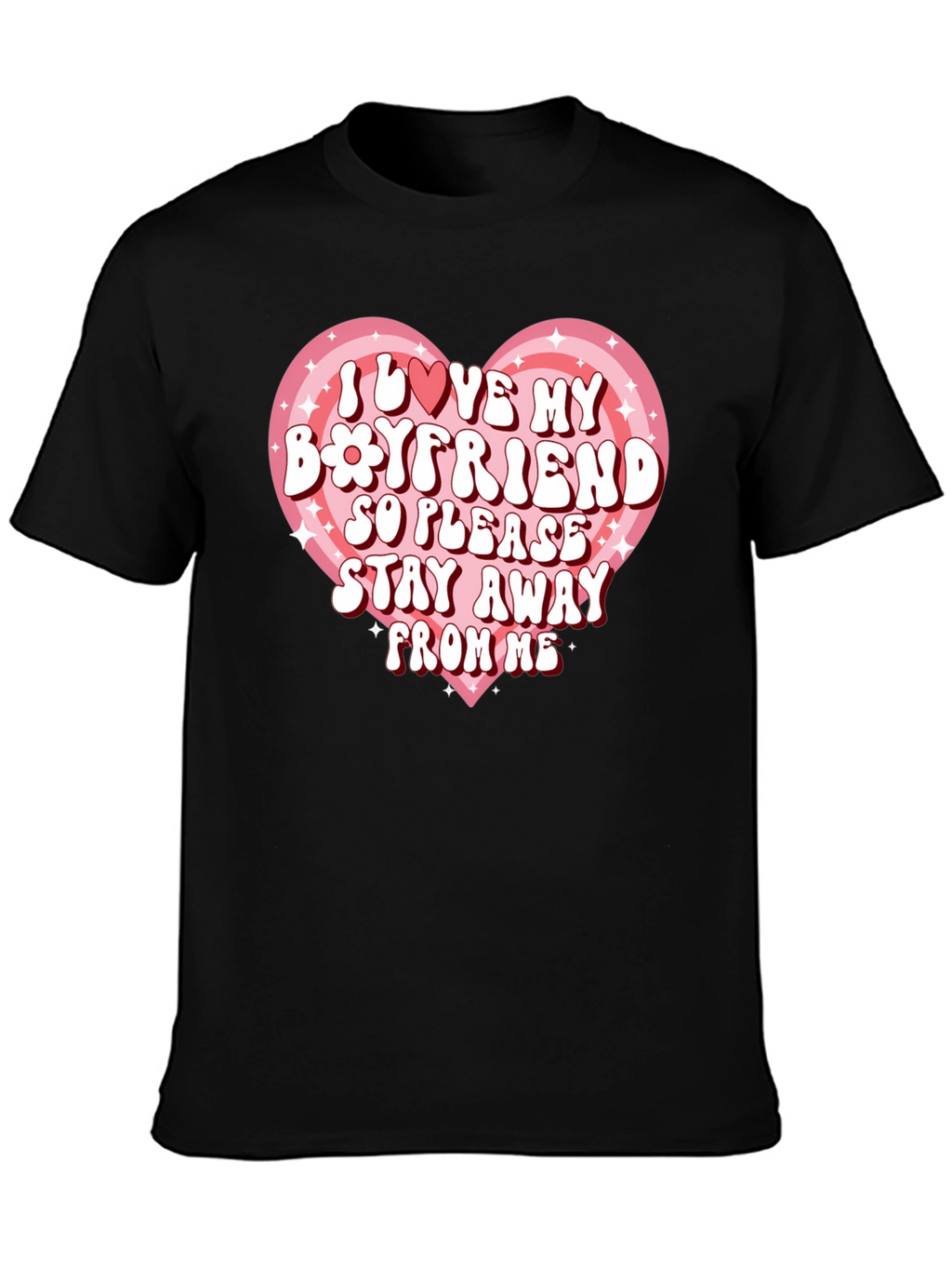 I Love My Boyfriend Graphic Tee