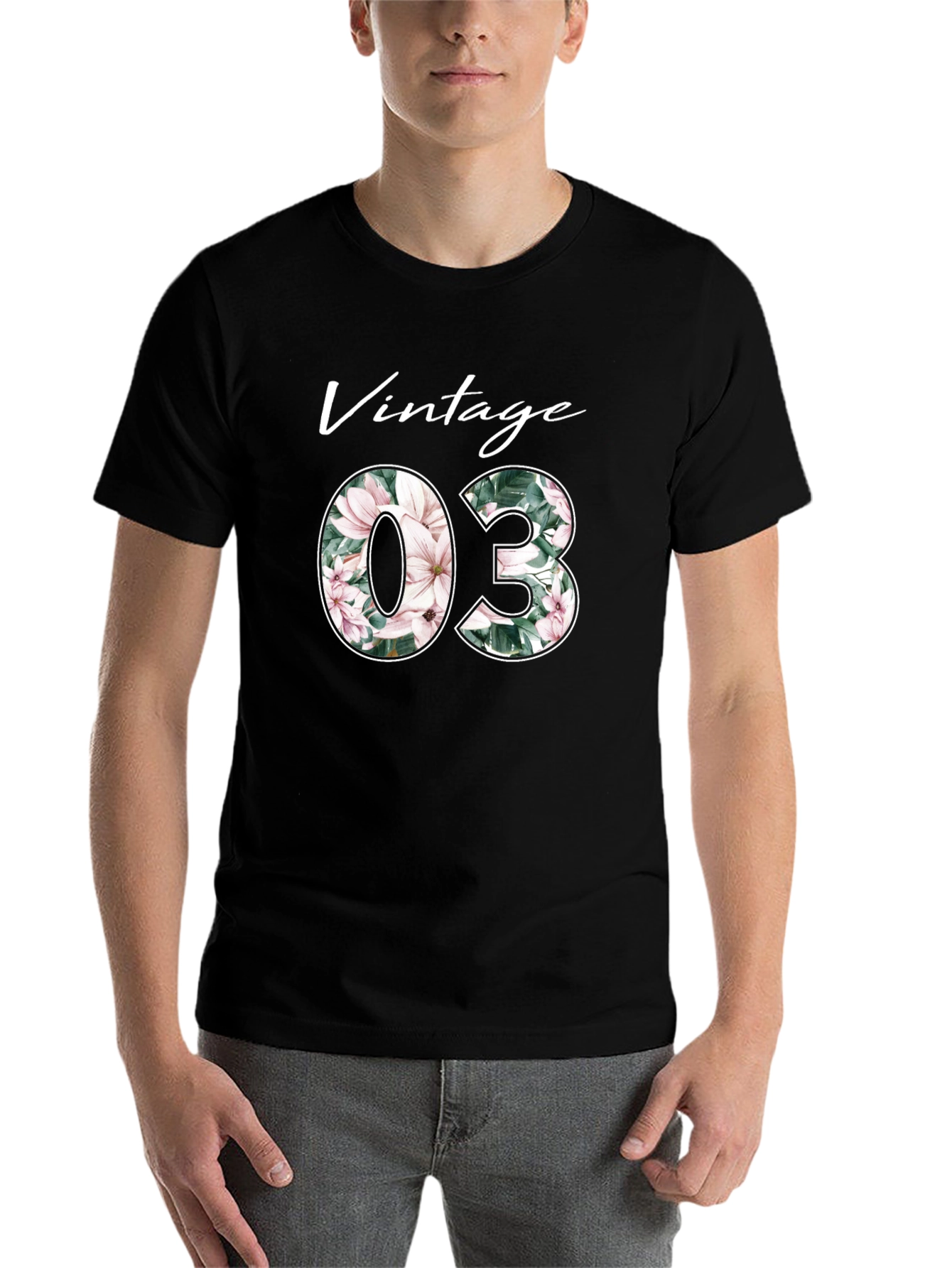 Vintage Floral 03 Graphic T-Shirt