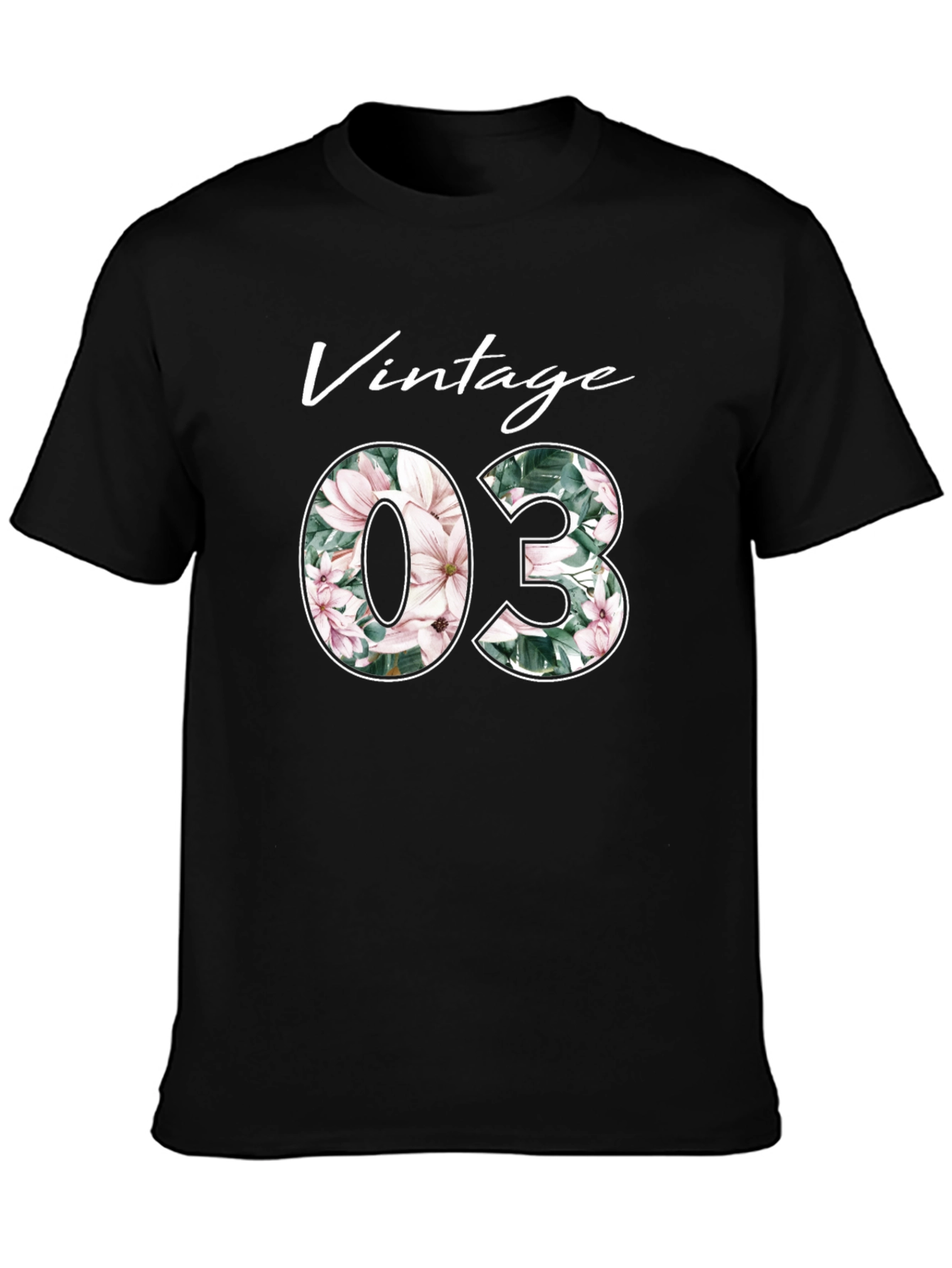 Vintage Floral 03 Graphic T-Shirt