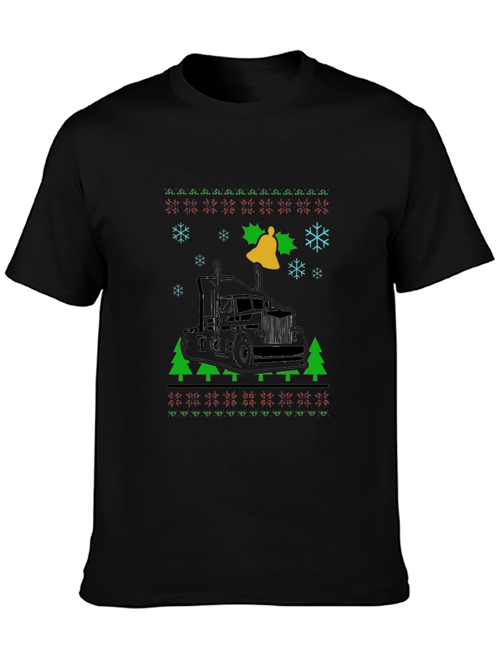 Truck Christmas Sweater T-Shirt
