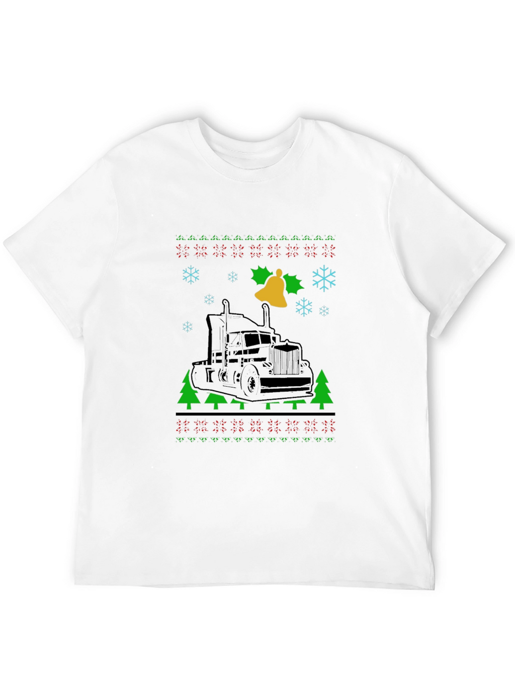 Truck Christmas Sweater T-Shirt