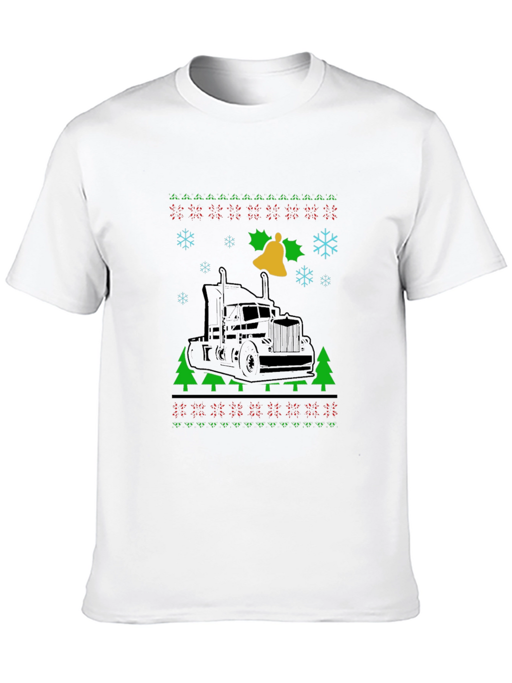 Truck Christmas Sweater T-Shirt