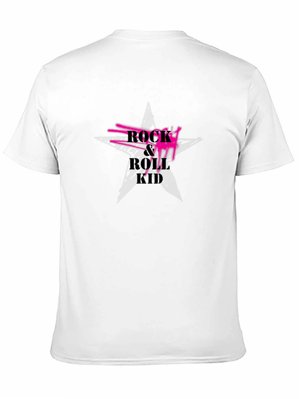 Rock & Roll Kid Black Graphic Tee