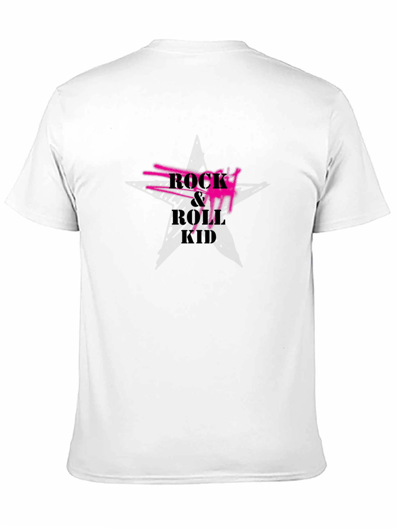 Rock & Roll Kid Black Graphic Tee