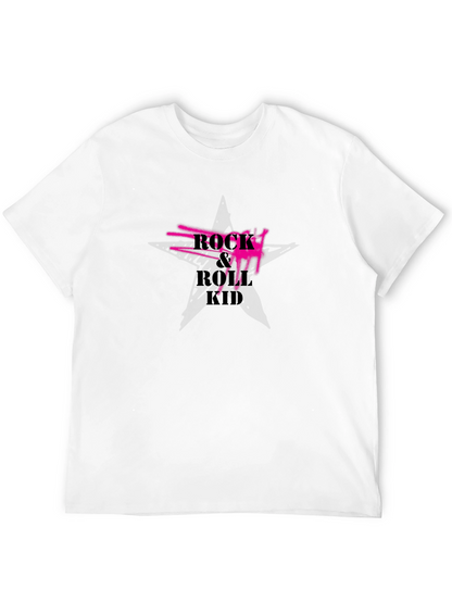 Rock & Roll Kid Black Graphic Tee