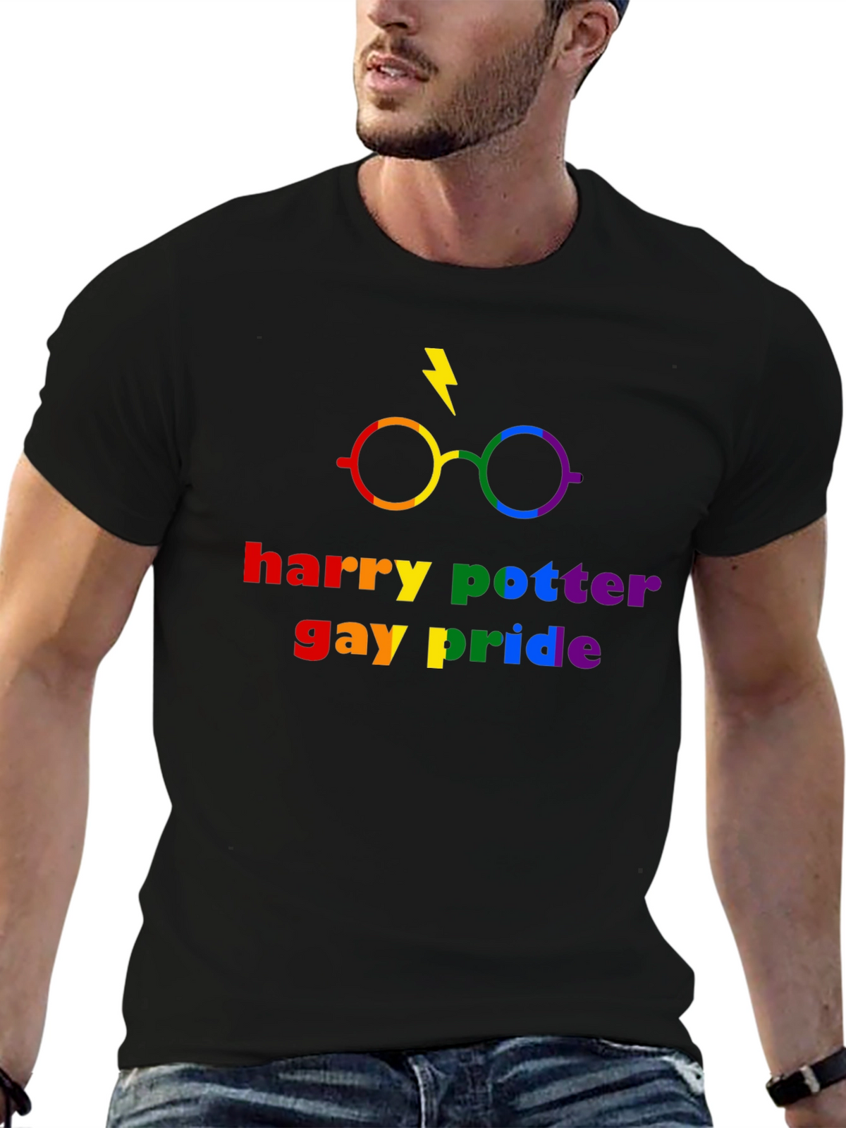 Harry Potter Gay Pride Rainbow T-Shirt