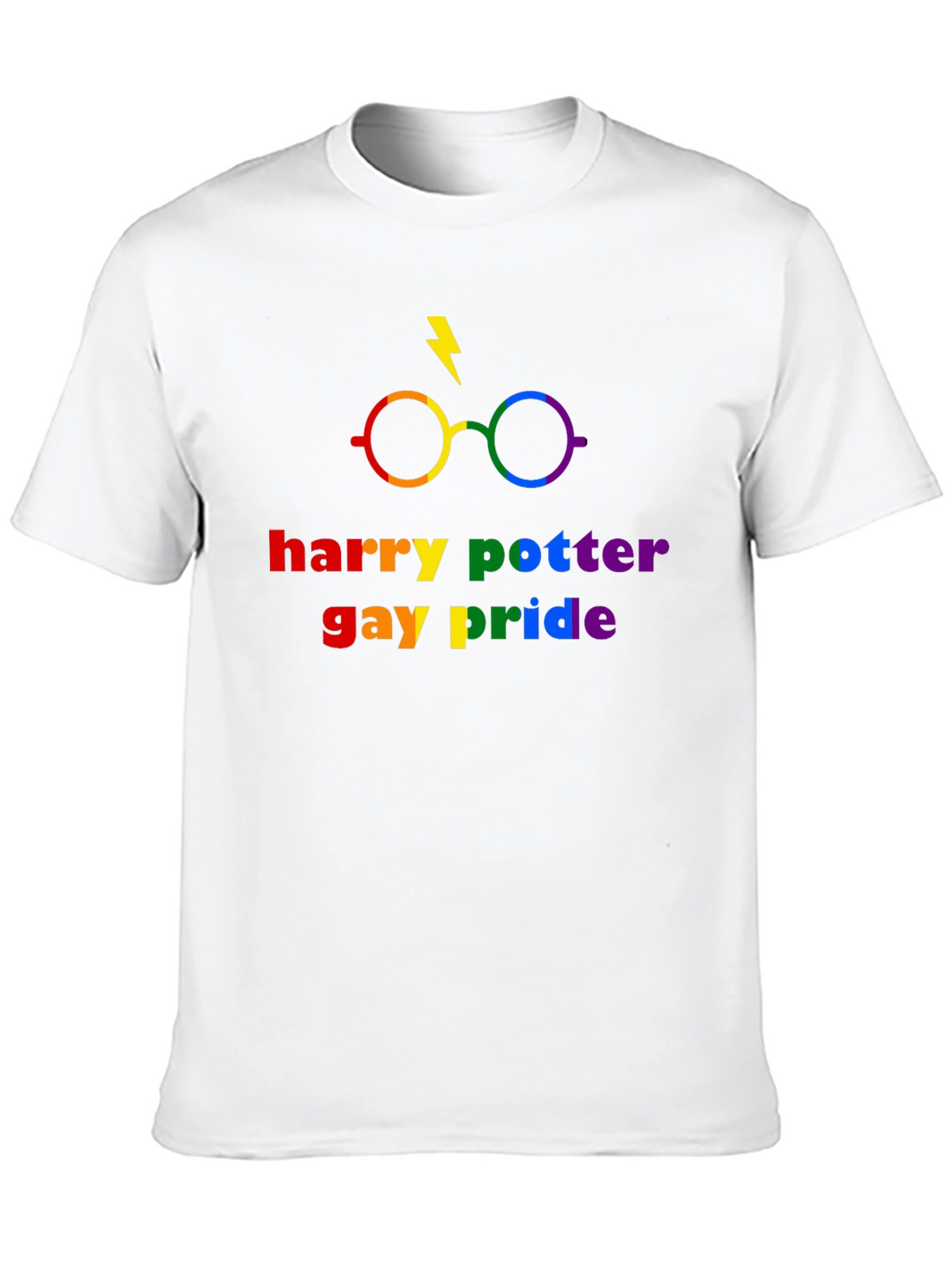 Harry Potter Gay Pride Rainbow T-Shirt