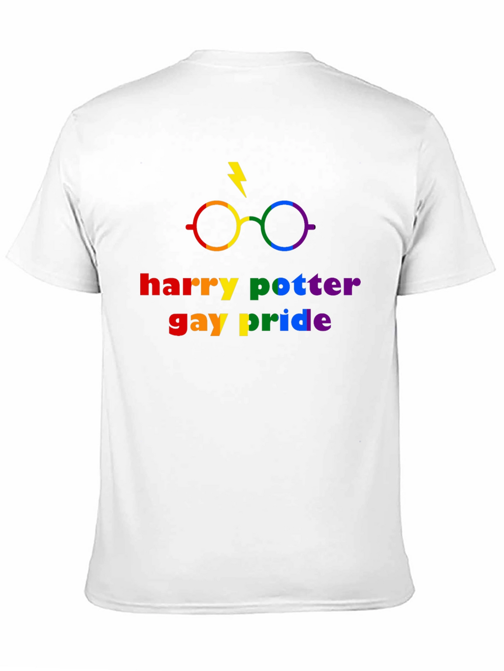 Harry Potter Gay Pride Rainbow T-Shirt