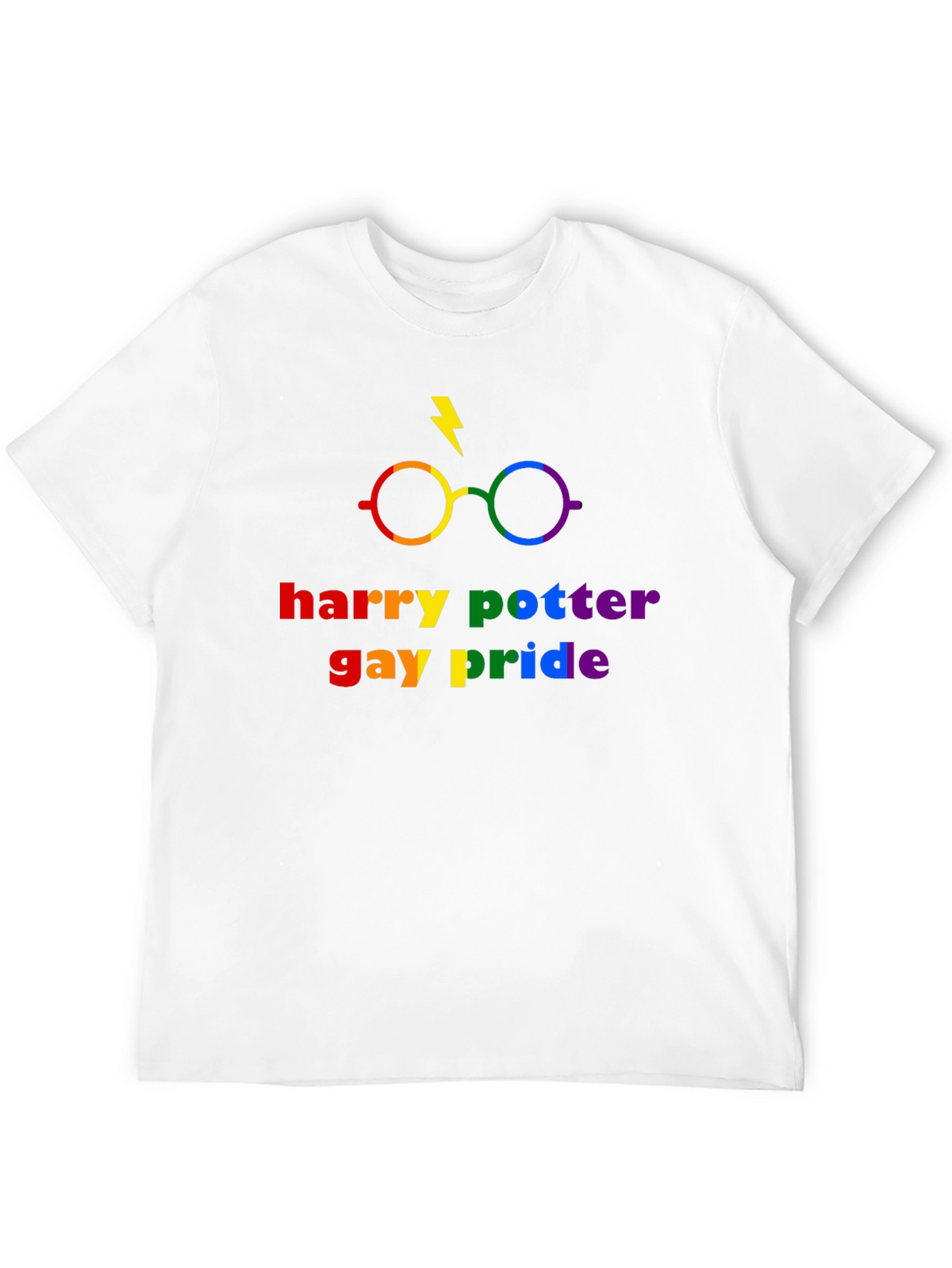 Harry Potter Gay Pride Rainbow T-Shirt