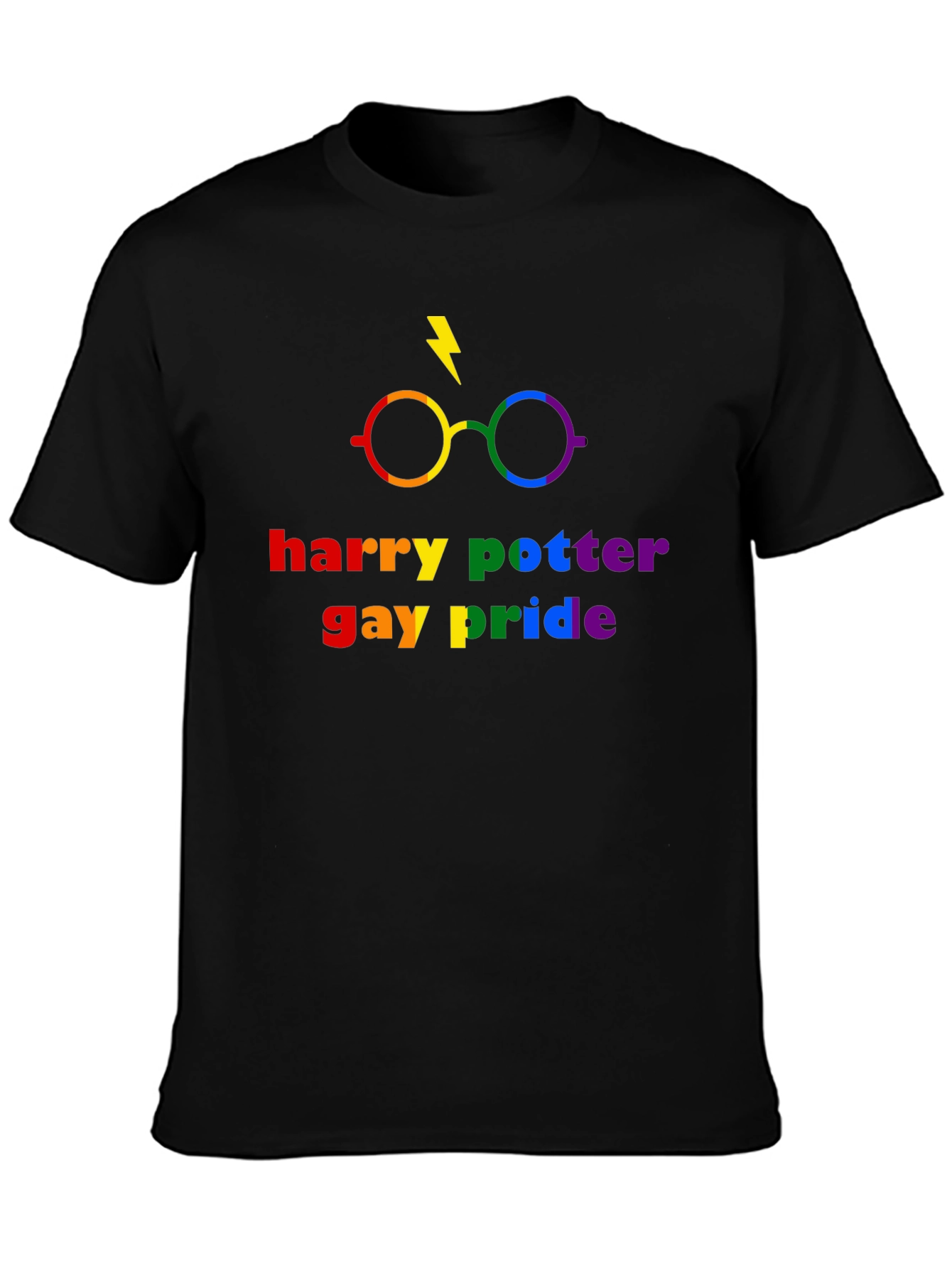 Harry Potter Gay Pride Rainbow T-Shirt