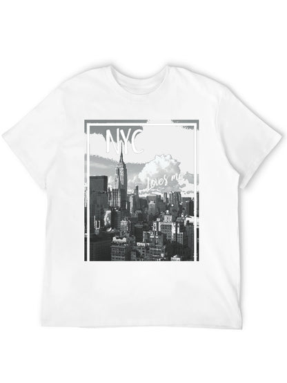 NYC Loves Me Black T-Shirt