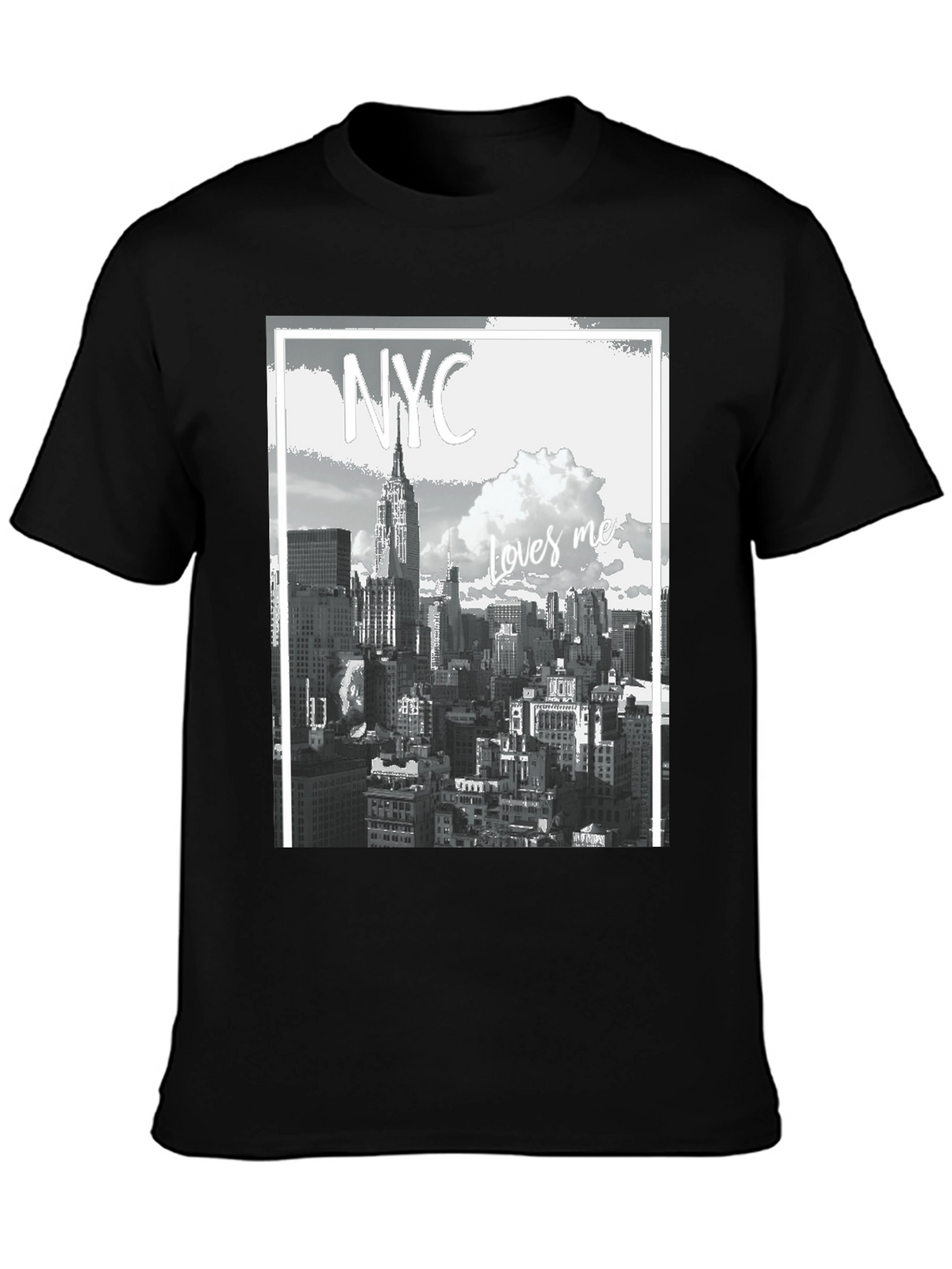 NYC Loves Me Black T-Shirt