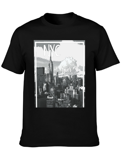 NYC Loves Me Black T-Shirt