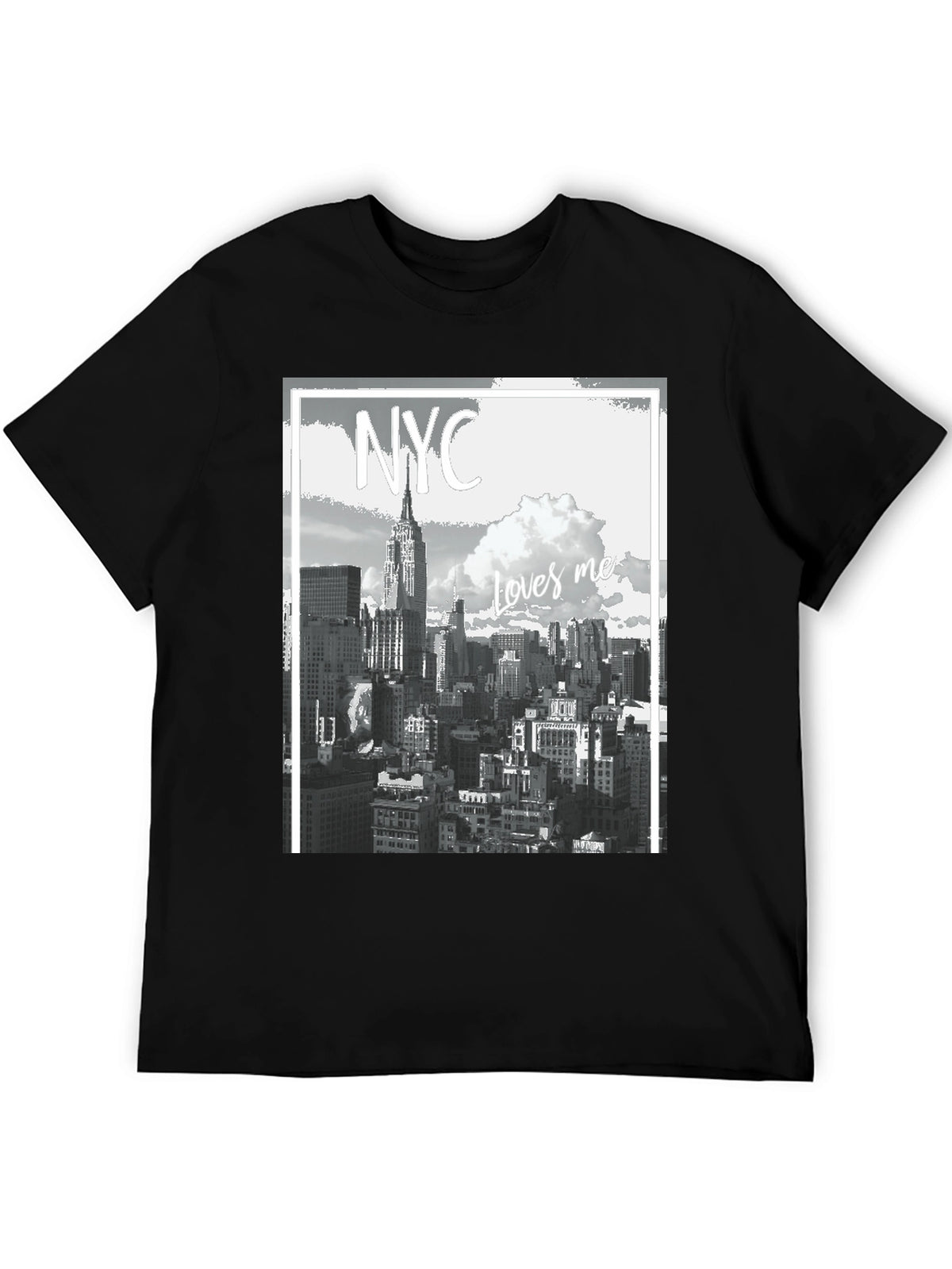 NYC Loves Me Black T-Shirt