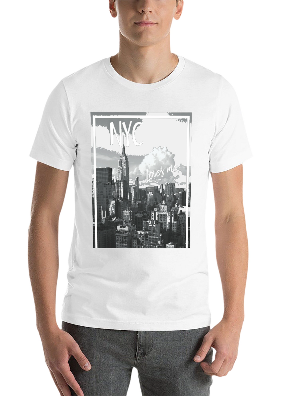 NYC Loves Me Black T-Shirt