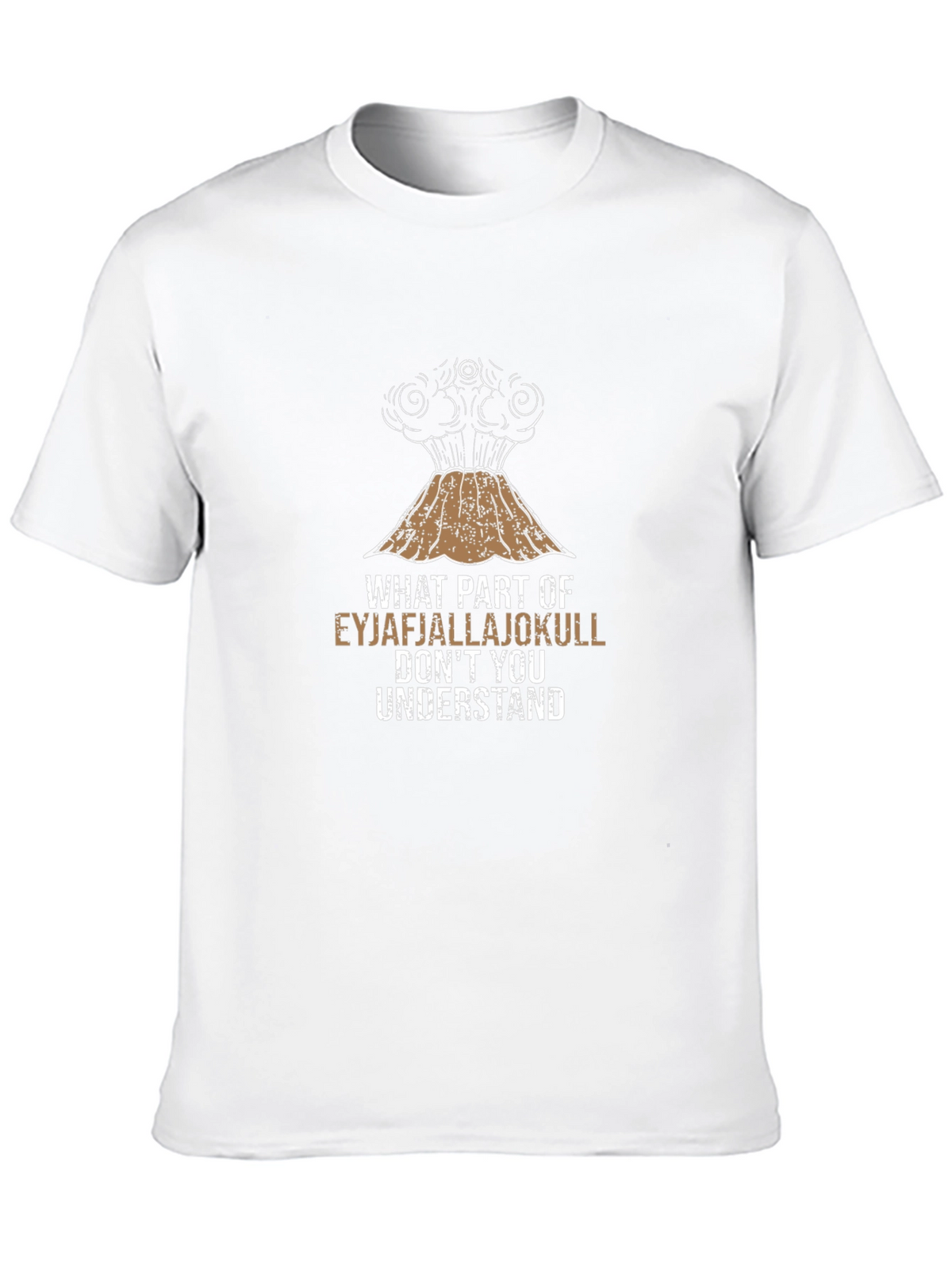 Eyjafjallajökull Volcano Pun T-Shirt - Iceland Humor Tee