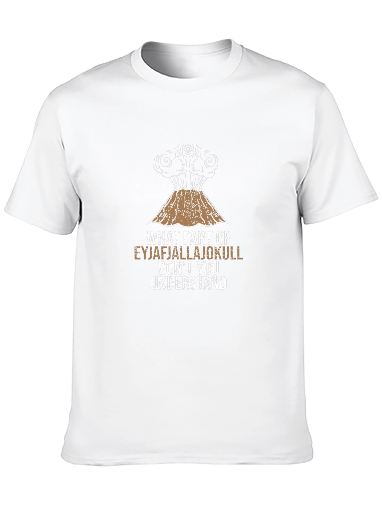 Eyjafjallajökull Volcano Pun T-Shirt - Iceland Humor Tee