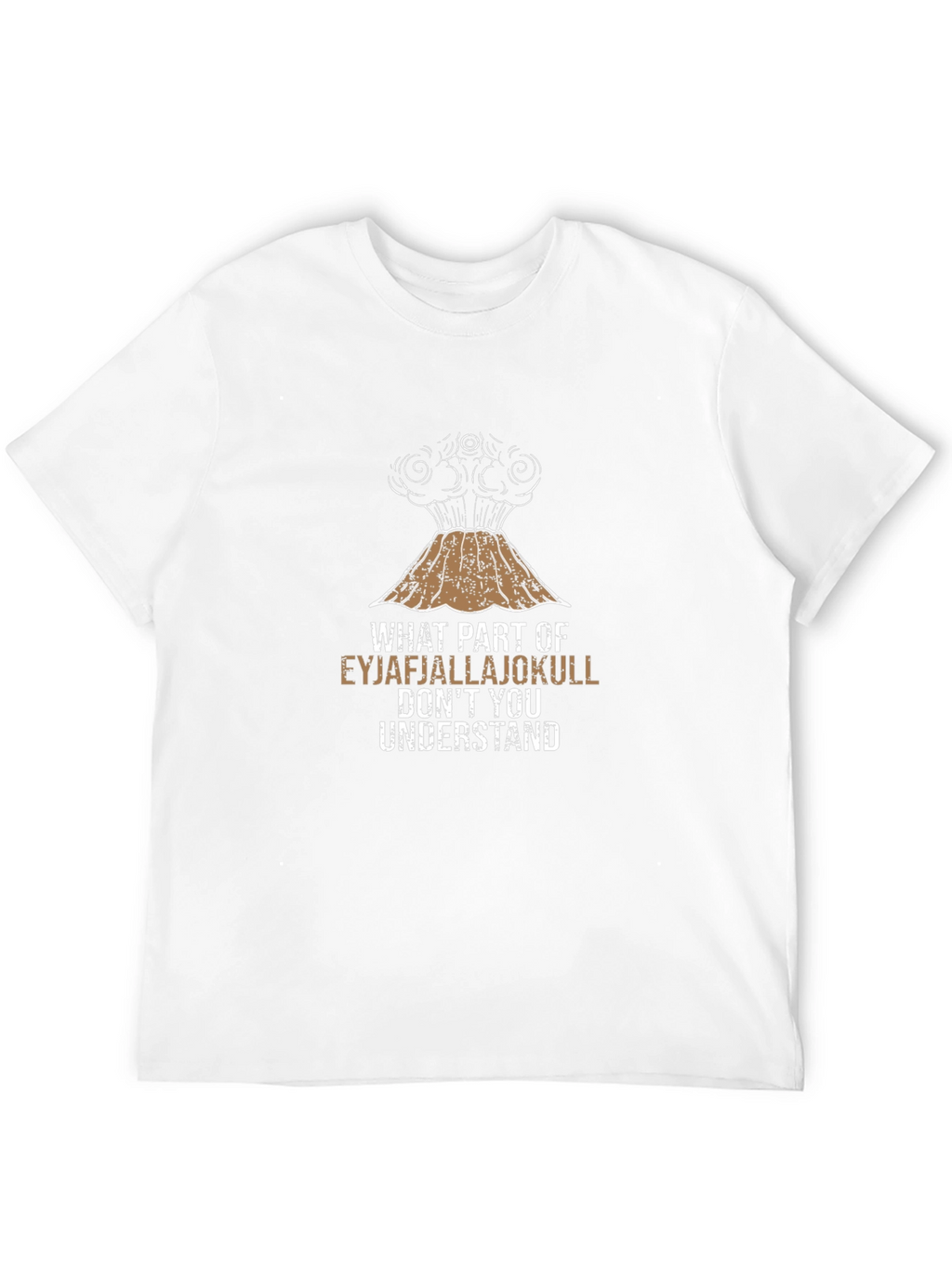 Eyjafjallajökull Volcano Pun T-Shirt - Iceland Humor Tee