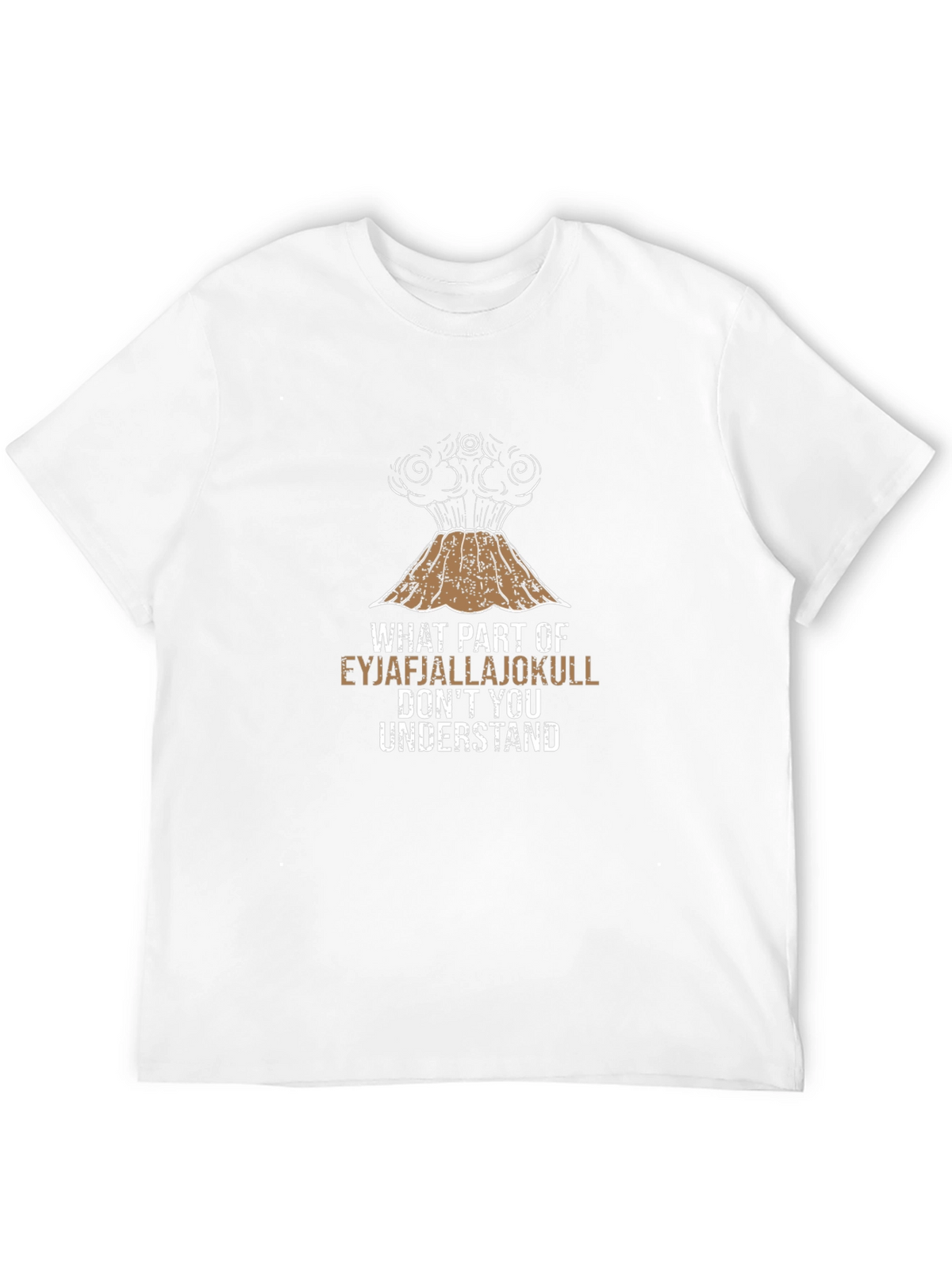 Eyjafjallajökull Volcano Pun T-Shirt - Iceland Humor Tee