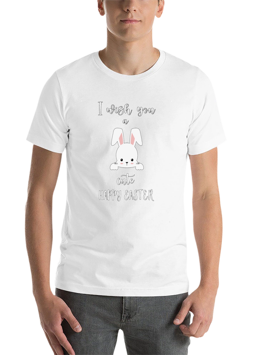 Cute Happy Easter Bunny T-Shirt