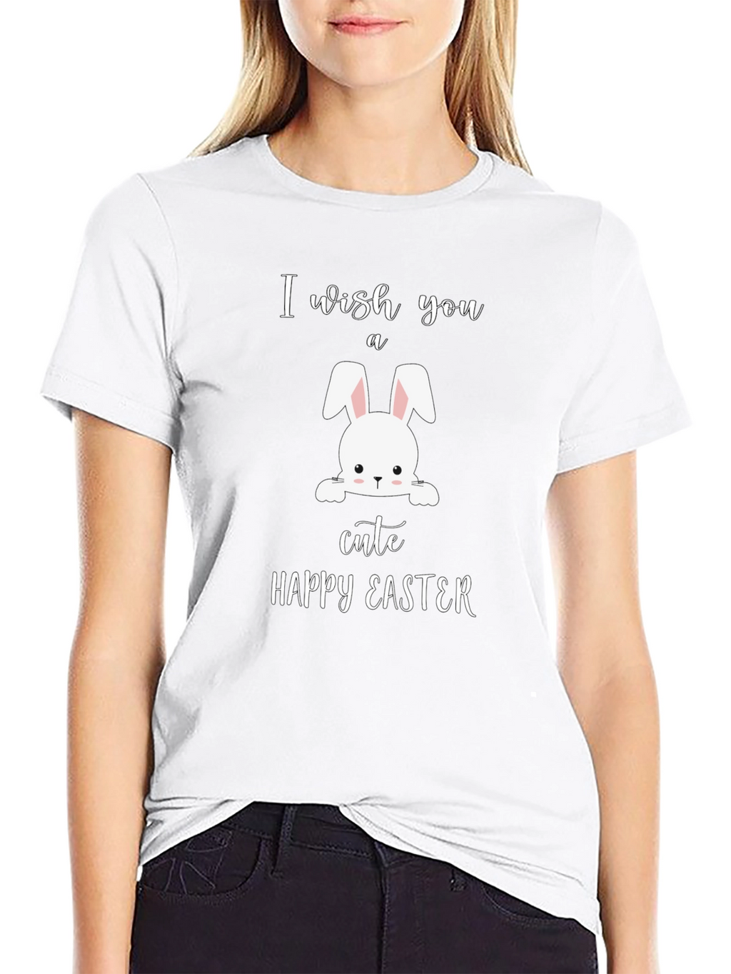 Cute Happy Easter Bunny T-Shirt