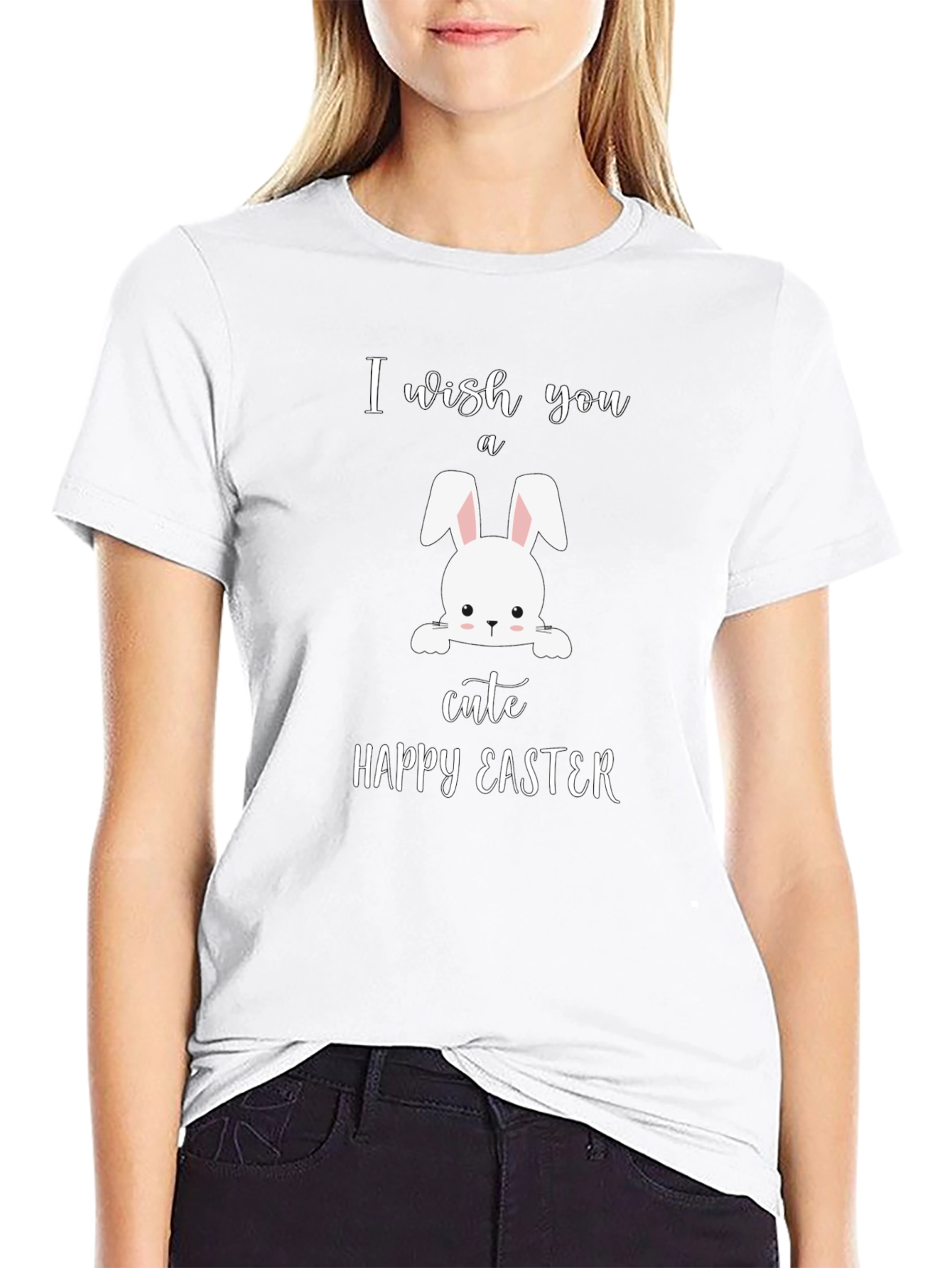 Cute Happy Easter Bunny T-Shirt