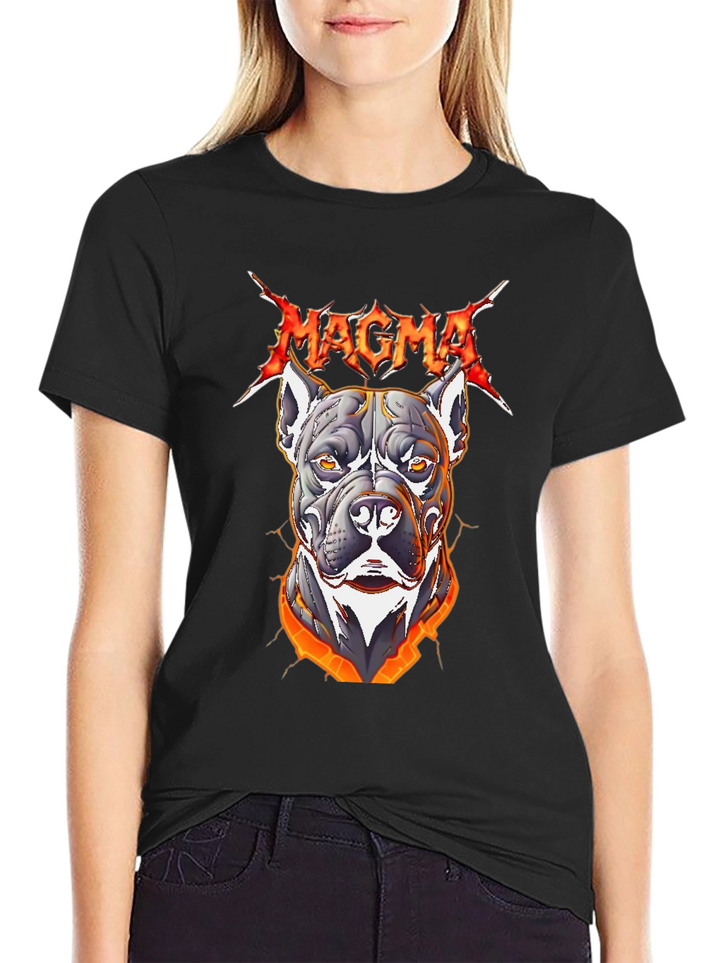 Magma Pitbull Graphic T-Shirt