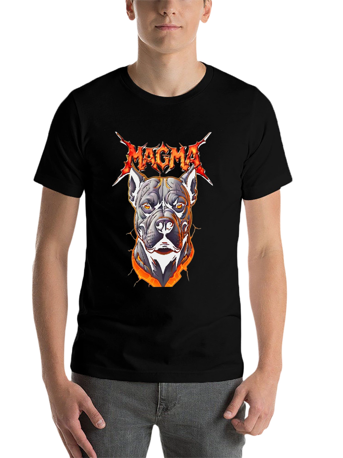 Magma Pitbull Graphic T-Shirt