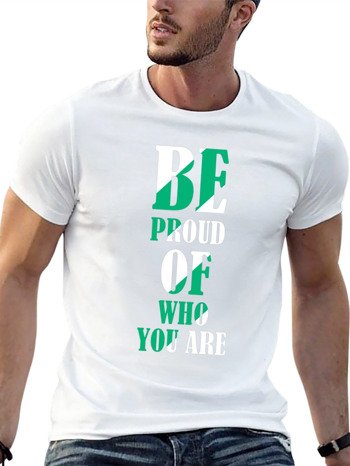 Be Proud Nigeria T-Shirt - Black Pride