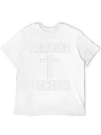 Religion Techno T-Shirt - Black Graphic Tee